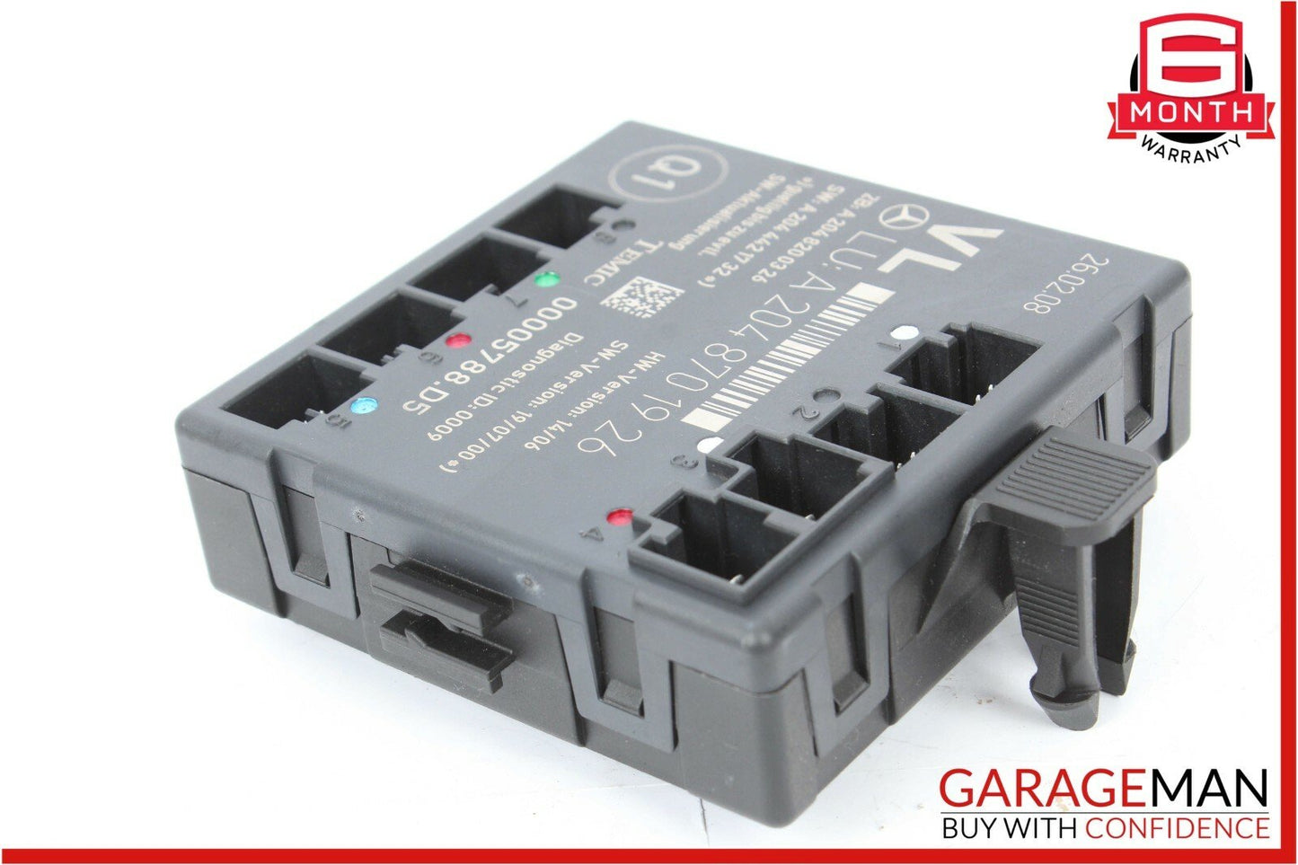 08-14 Mercedes W204 C250 C300 Front Left Side Door Control Module OEM