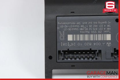 07-13 Mercedes W221 S550 S400 S65 AMG Front Right Side Under Seat Control Unit