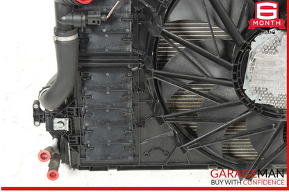 10-13 Porsche Panamera 970 Engine Cooling Radiator AC A/C Condenser Assembly