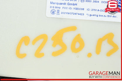 10-15 Mercedes W204 C250 CGI C300 Keyless Go Entry Control Module 1729006206 OEM