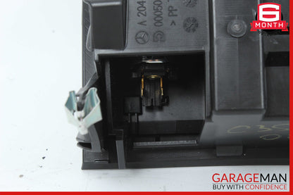 08-17 Mercedes W204 C350 E550 Center Console Ashtray Ash Tray Rear Black OEM