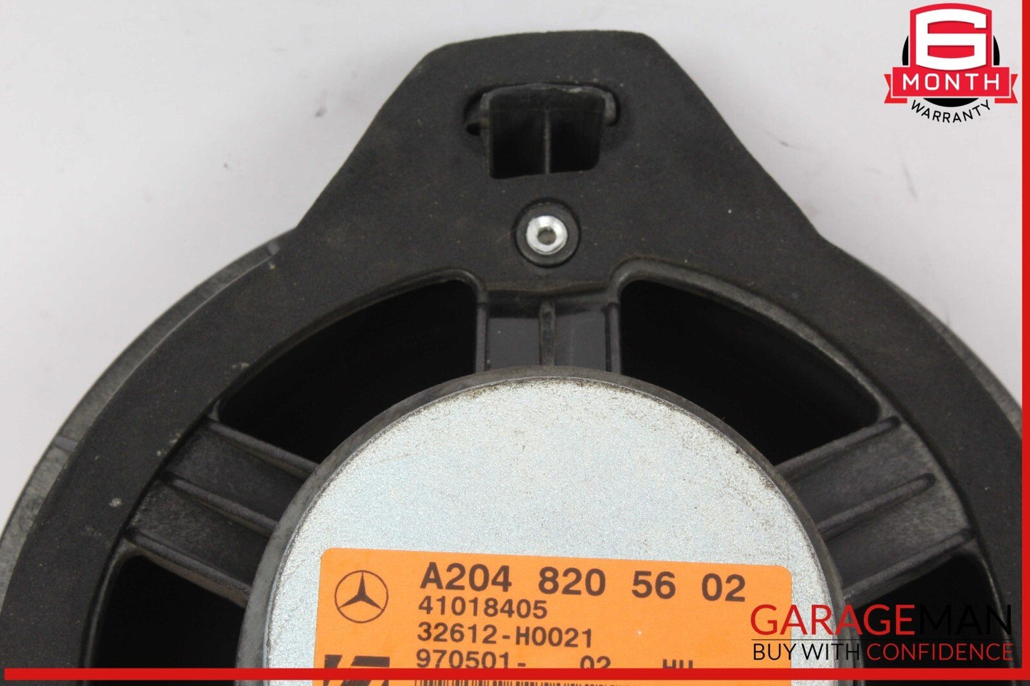 08-18 Mercedes W204 C250 C300 Rear Door Audio Speaker Logic 7 Set of 2 OEM