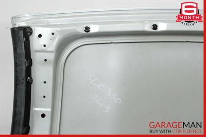 05-11 Mercedes R171 SLK280 Convertible Hard Top Roof Upper Folding Panel Silver