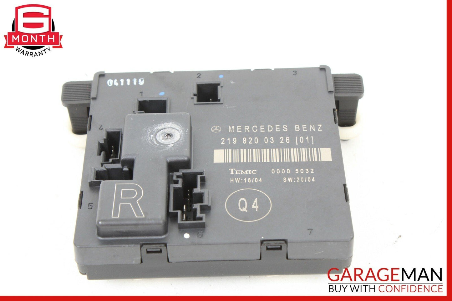 06-11 Mercedes W219 CLS500 Rear Right Passenger Side Door Control Module OEM