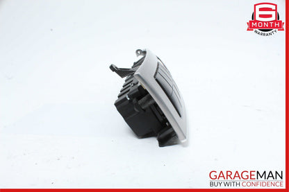 05-07 Mercedes W203 C230 Center Console Dash Lock Switches Panel Hazard Grey OEM