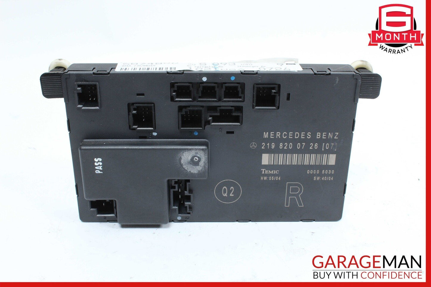 06-11 Mercedes W219 CLS500 Front Right Passenger Door Control Module OEM