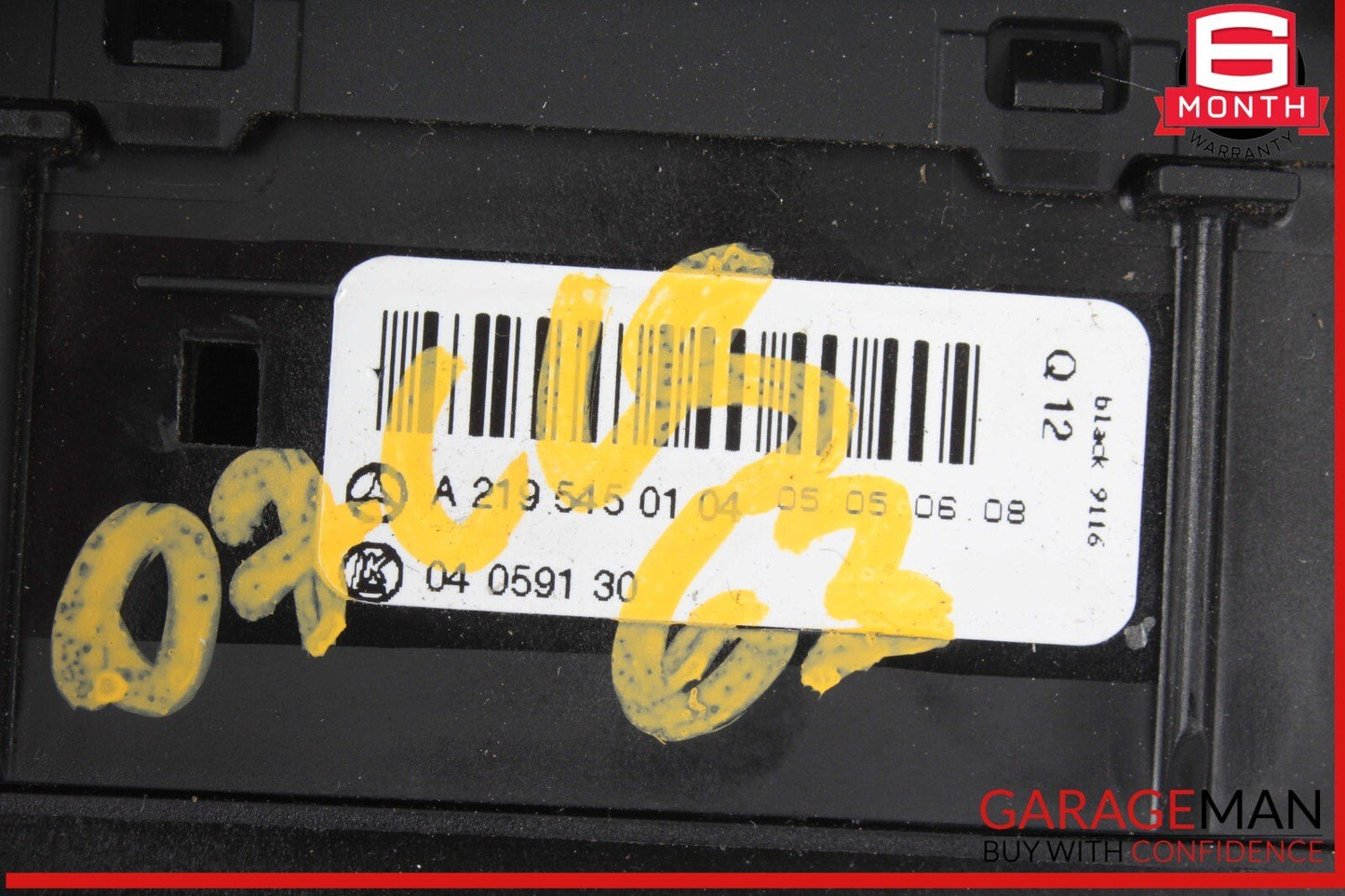 06-11 Mercedes W219 CLS63 CLS55 AMG CLS500 Headlight Switch Washer OEM