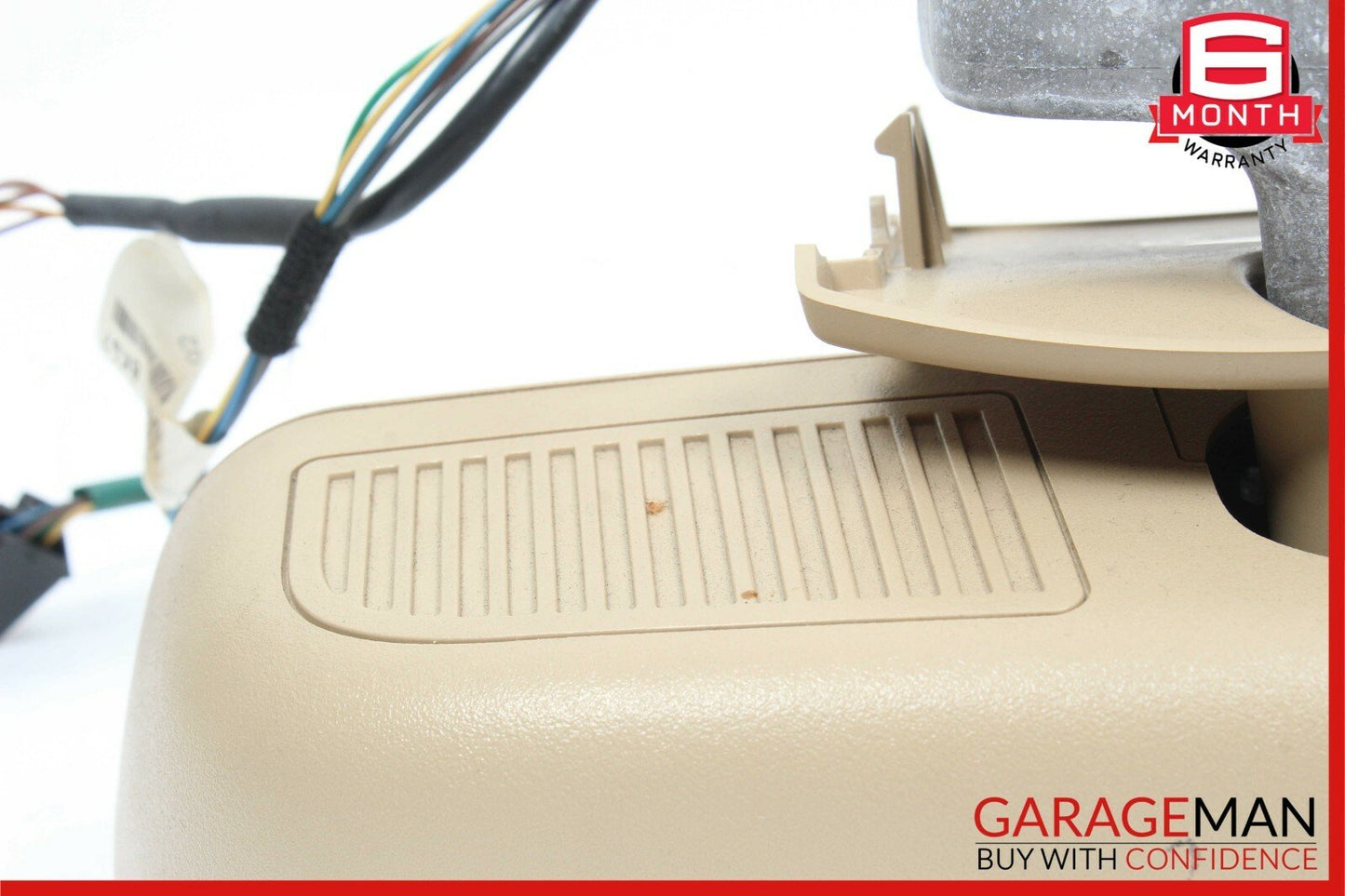 10-13 Mercedes W221 S400 S65 AMG Interior Top Upper Rear View Mirror Beige OEM