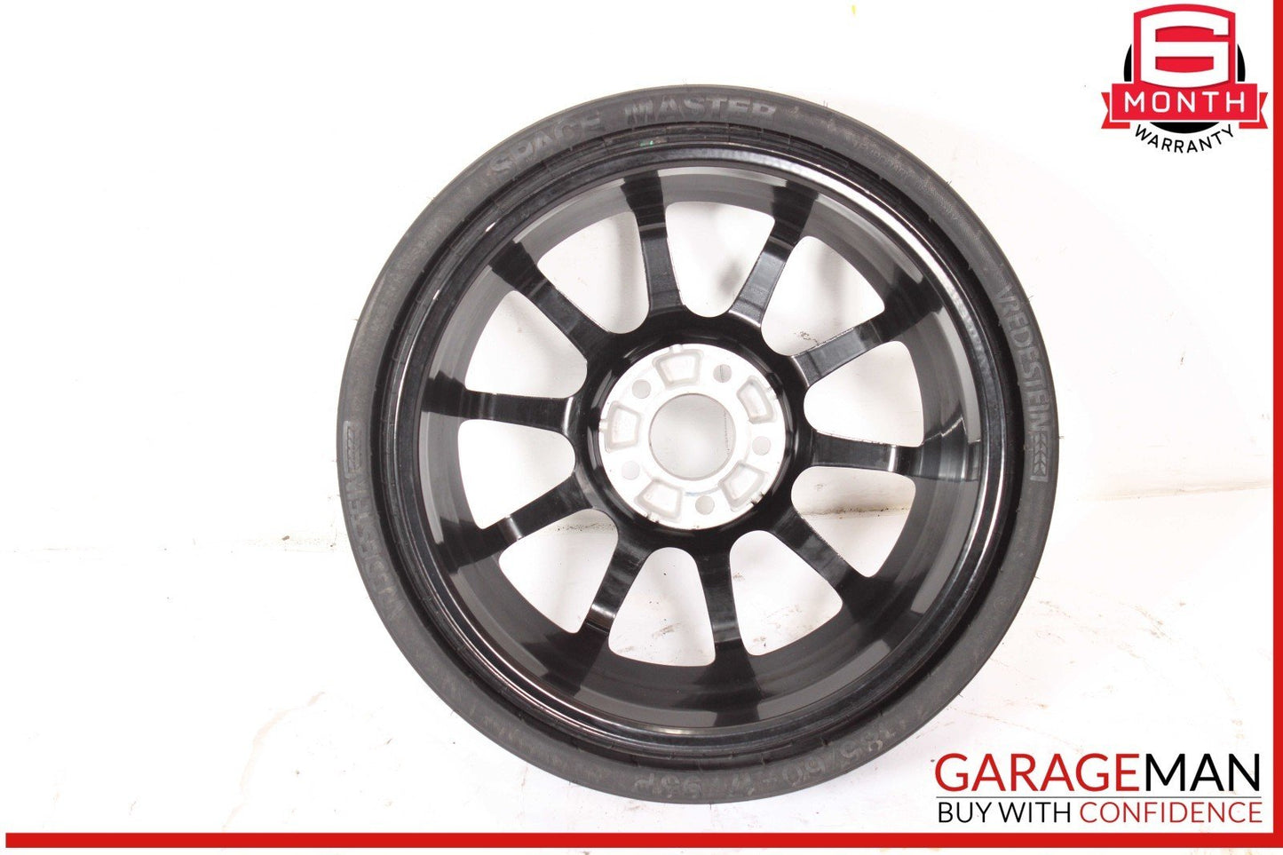 03-12 Mercedes R230 SL500 SL550 Emergency Spare Tire Wheel Donut Rim 17" 17 OEM