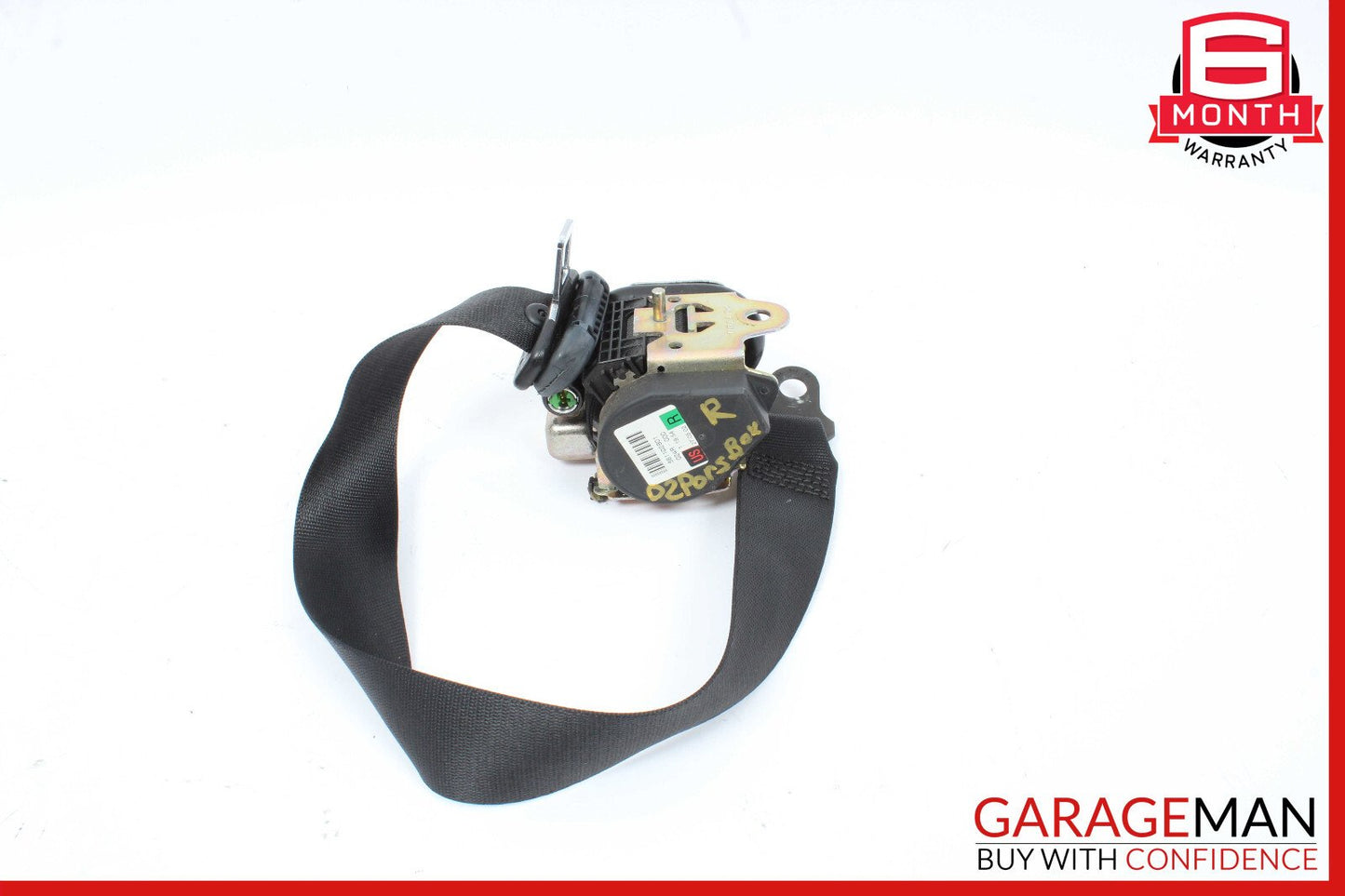97-04 Porsche Boxster 986 Front Right Seat Belt Seatbelt Retractor Black OEM