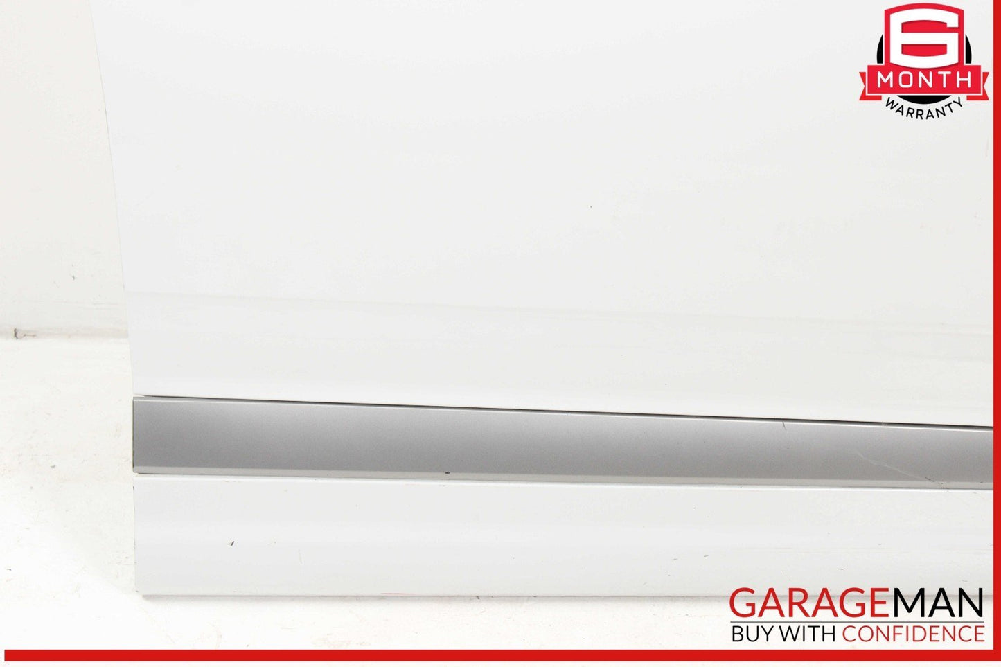 17-19 Audi Q7 Front Right Passenger Side Door Shell White OEM