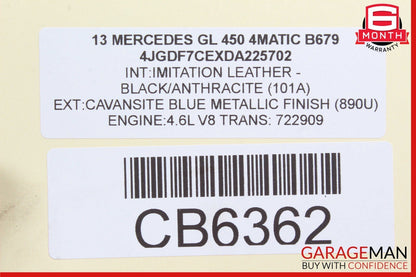 12-19 Mercedes X166 GL450 GL550 GLS550 ABS Anti Lock Brake Pump Hydraulic OEM