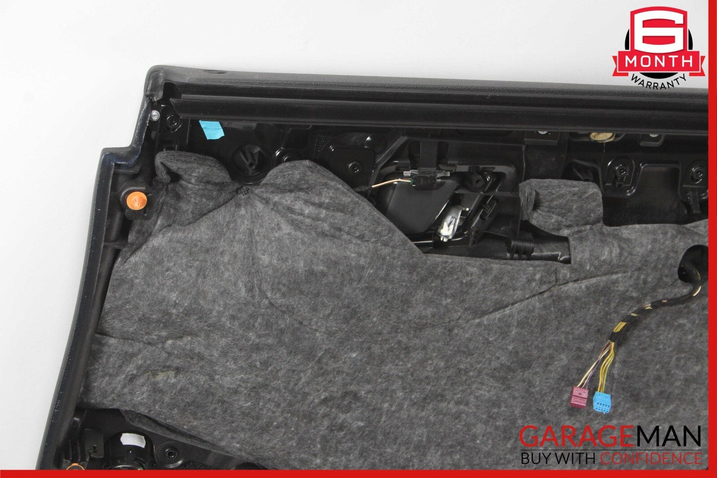 10-13 Mercedes W212 E350 E500 E250 Rear Left Side Interior Door Panel Grey