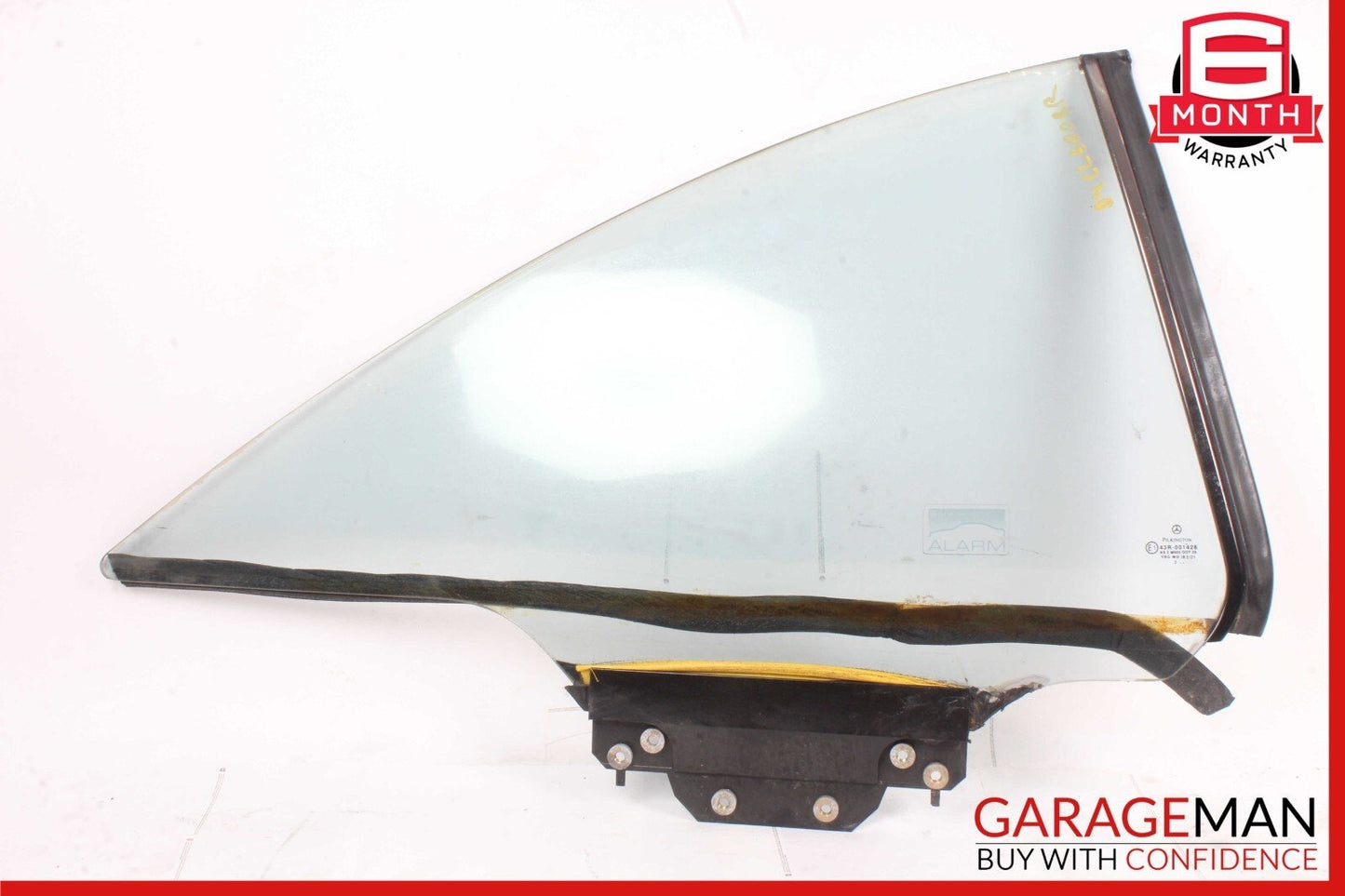 00-06 Mercedes W215 CL500 Pilkington Rear Right Side Quarter Window Auto Glass
