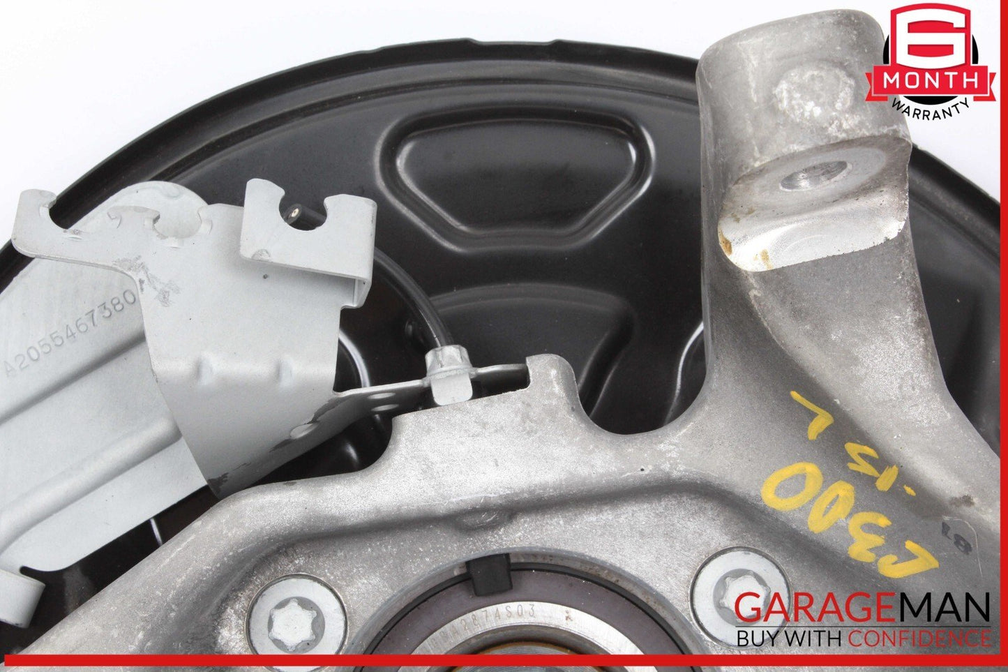 15-20 Mercedes W205 C300 C350e Rear Left Side Wheel Spindle Knuckle Hub Bearing