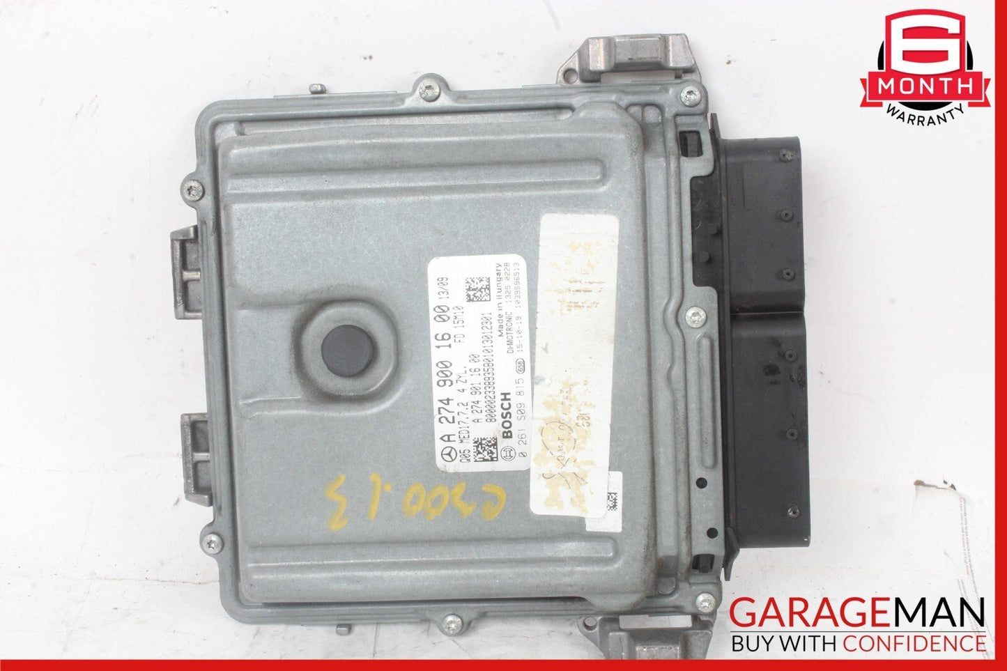 15-20 Mercedes W205 C300 GLC350e E300 M274 2.0L ECU ECM Engine Control Module