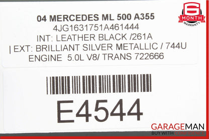 00-05 Mercedes W163 ML500 Communication Voice Control Module 2038200885 OEM