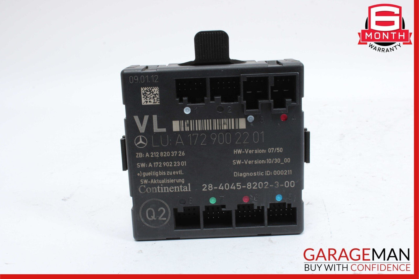 2012 Mercedes R172 SLK350 SLK250 Front Left Driver Side Door Control Module OEM