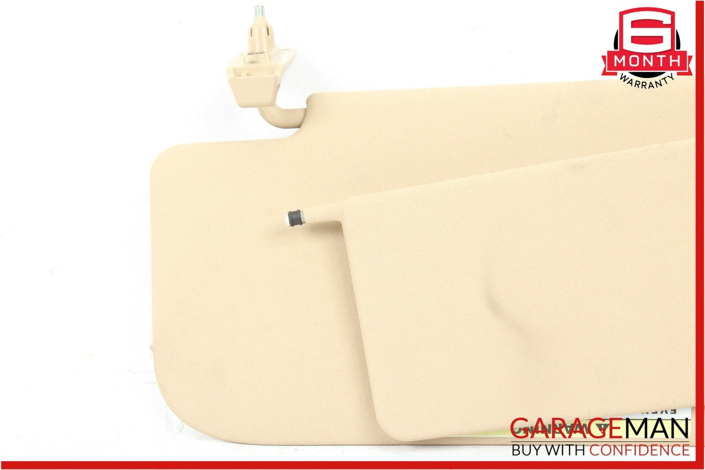 06-12 Mercedes GL450 ML350 Front Right Side Sun Visor Sunvisor Shade Brown