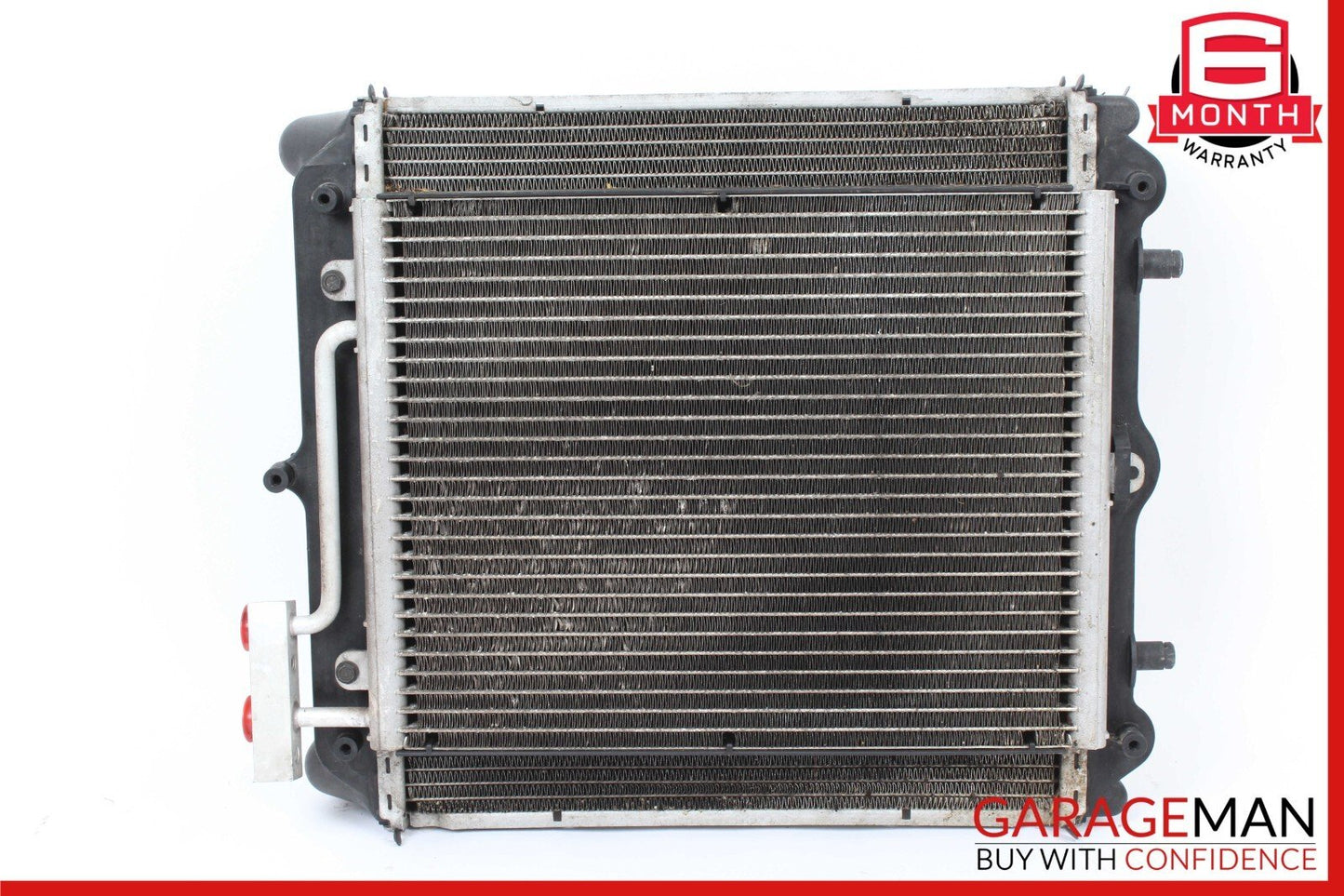 97-05 Porsche Boxster S Left Engine Cooling Radiator A/C Air Condenser Assembly