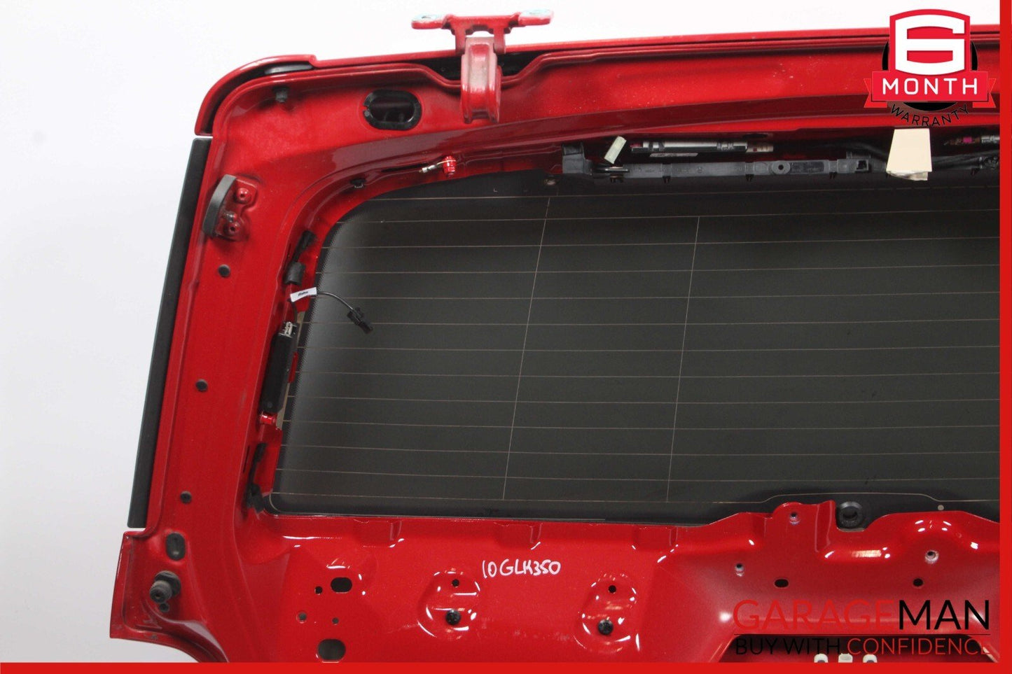 10-12 Mercedes X204 GLK350 Rear Trunk Lid Hatch Tailgate Lift Gate Glass Red