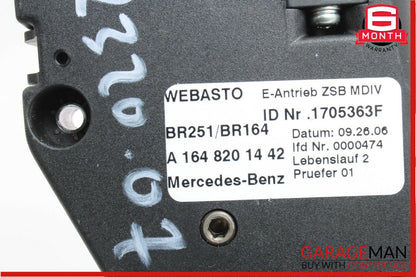 06-12 Mercedes R320 GL450 GL550 ML350 Pano Panoramic Sunroof Sun Roof Motor Unit