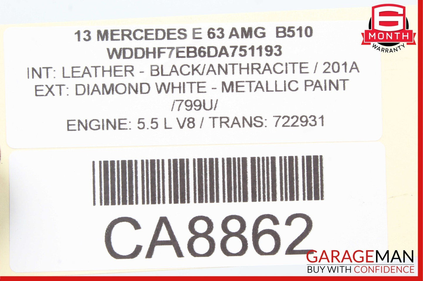 08-18 Mercedes W212 E63 AMG E350 SLK250 Front Right Side Door Control Module OEM