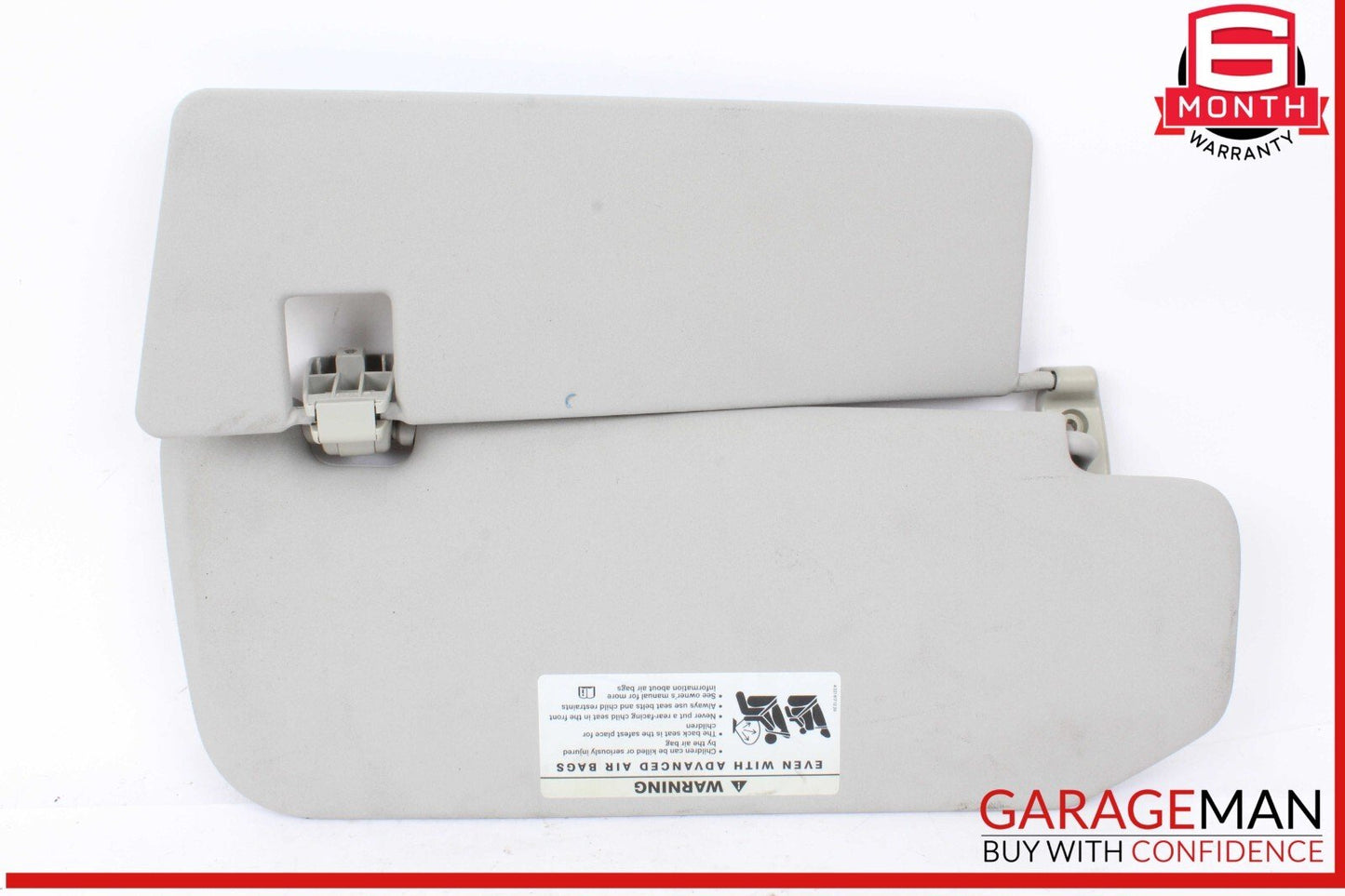09-13 Mercedes W251 R350 4MATIC Front Left Side Sun Visor Sun Shade Gray OEM