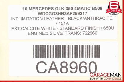 07-14 Mercedes GLK350 CLS550 Sirius Satellite Radio Receiver Control Module Unit