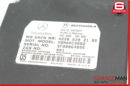98-06 Mercedes ML320 S600 CL500 Telephone Phone Bluetooth Voice Control Module