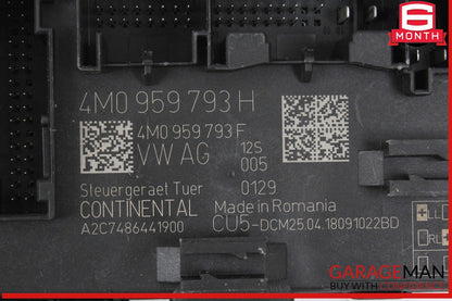 17-24 Audi Q7 Front Left Driver Side Door Control Module Unit 4M0959793H Genuine