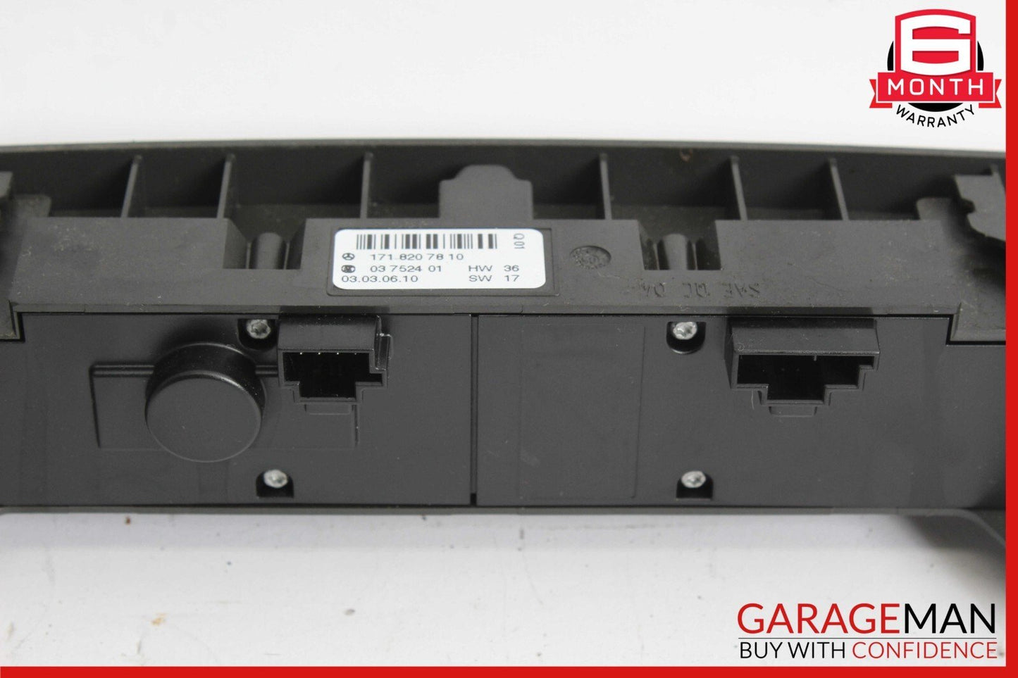 05-08 Mercedes R171 SLK350 SLK280 Door Lock Dash Hazard Light Control Panel OEM