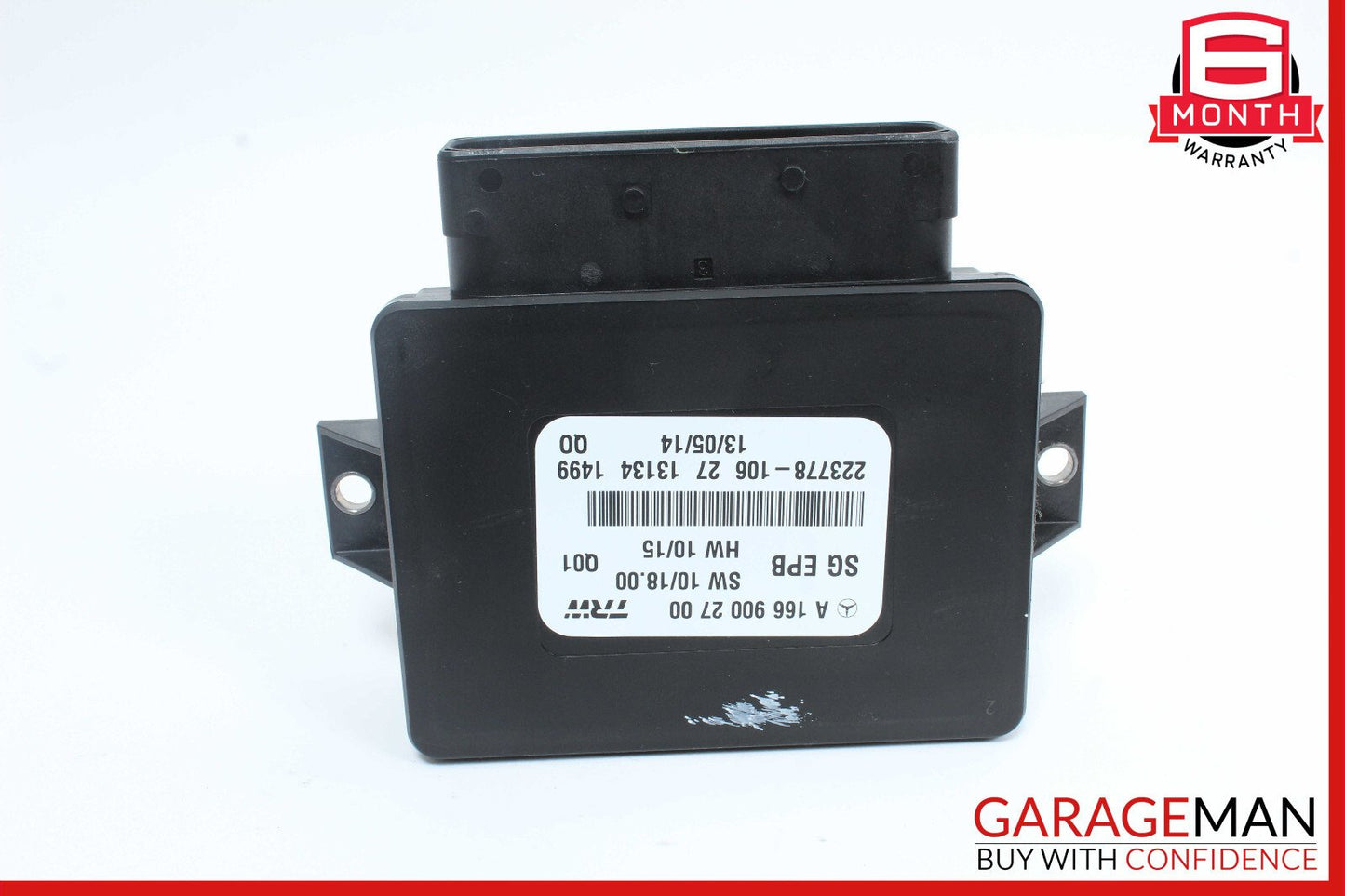 12-16 Mercedes R172 SLK350 SLK250 Hand Parking Brake Control Module Unit OEM