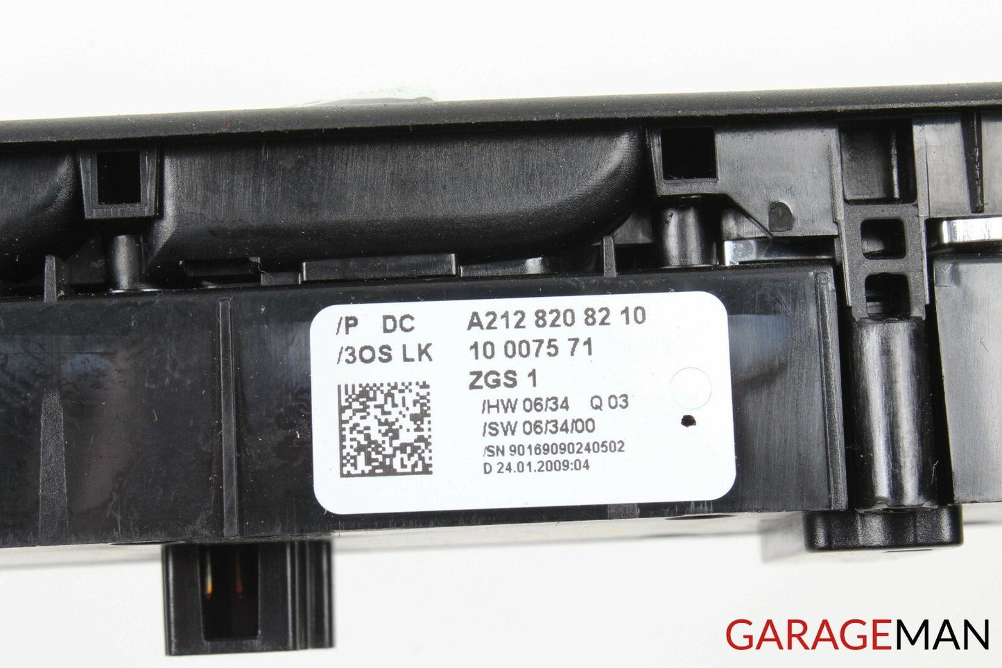 08-11 Mercedes W204 C63 AMG Front Left Driver Side Master Window Switch Control