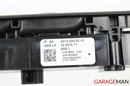 08-11 Mercedes W204 C63 AMG Front Left Driver Side Master Window Switch Control