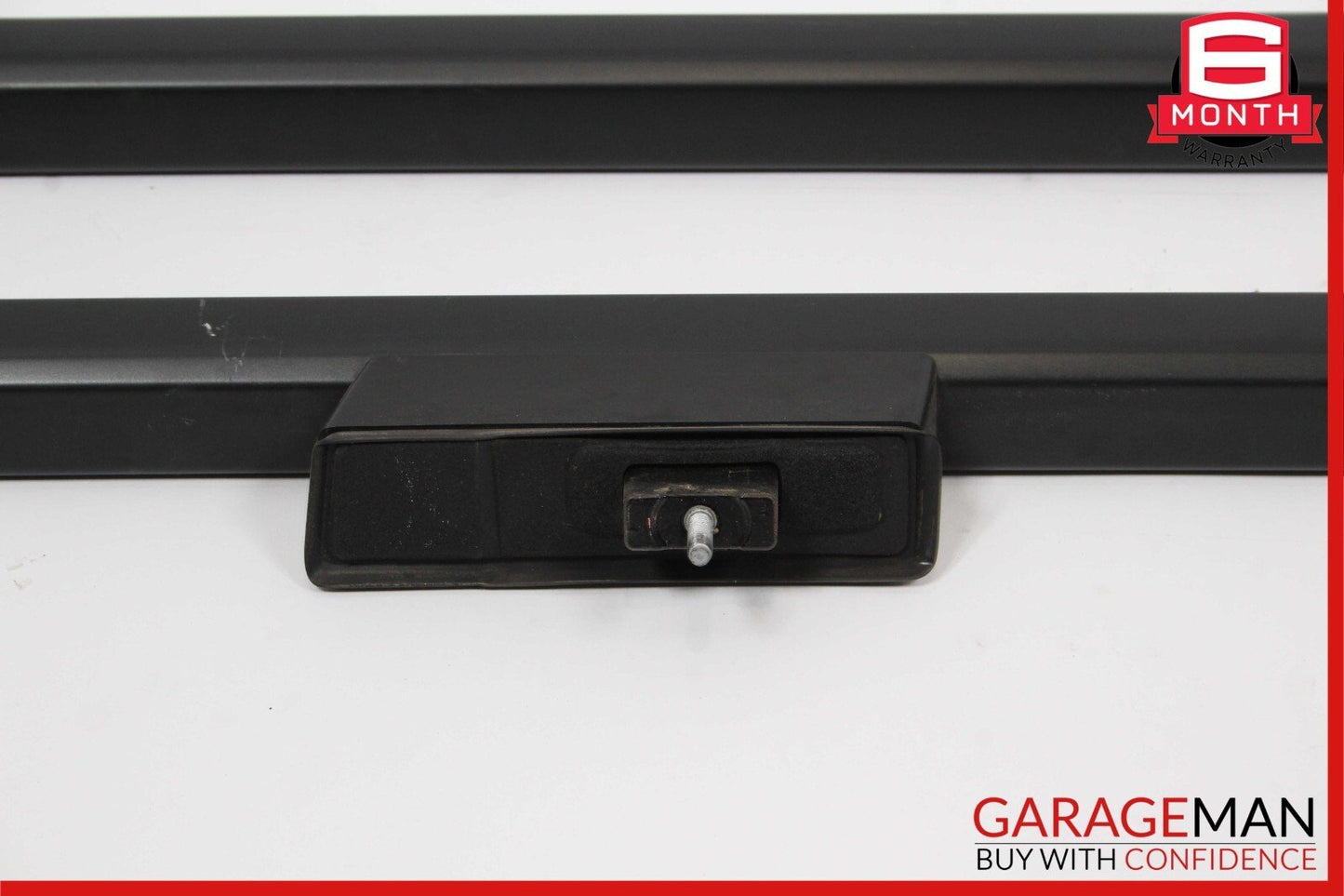 13-15 Mercedes X204 GLK350 Left & Right Roof Luggage Rack Rail Molding Trim Set