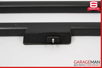 13-15 Mercedes X204 GLK350 Left & Right Roof Luggage Rack Rail Molding Trim Set