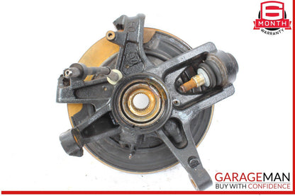 98-05 Mercedes W163 ML350 Rear Left Side Spindle Knuckle Hub w/ Rotor Disc OEM