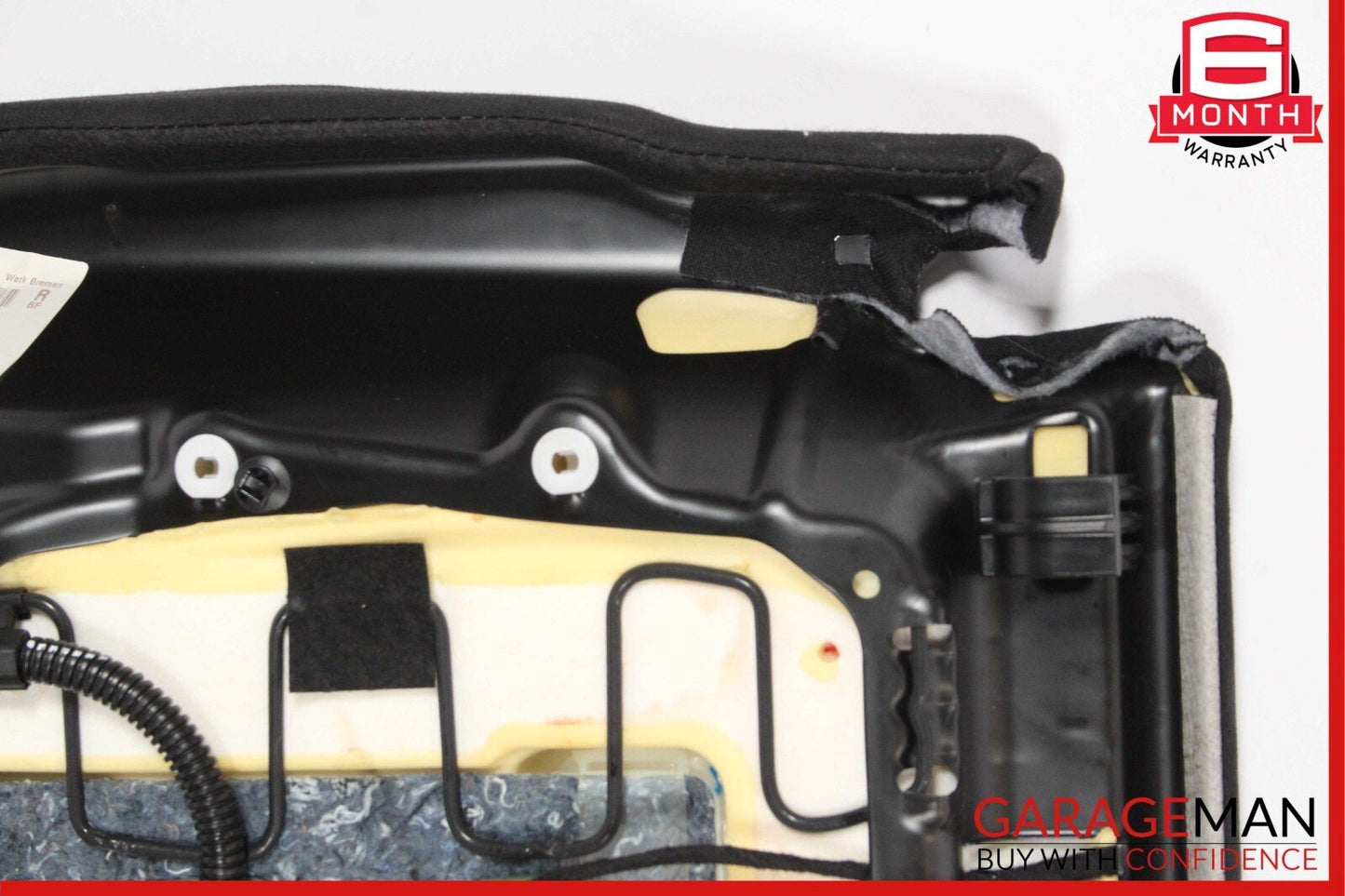 12-16 Mercedes R172 SLK250 Front Right Lower Bottom Seat Cushion Anthracite