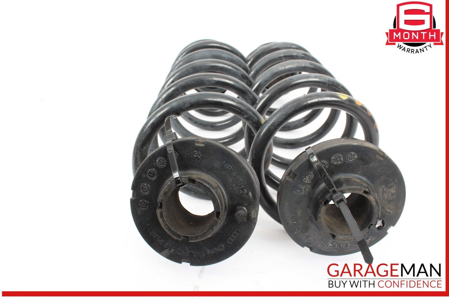 14-17 Audi SQ5 Rear Left and Rear Right Side Coil Spring Set of 2 OEM