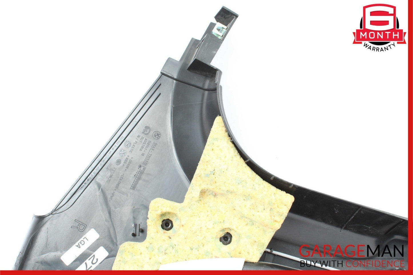 16-19 BMW 750i 740i Right Passenger Side Lower B Pillar Trim Panel OEM