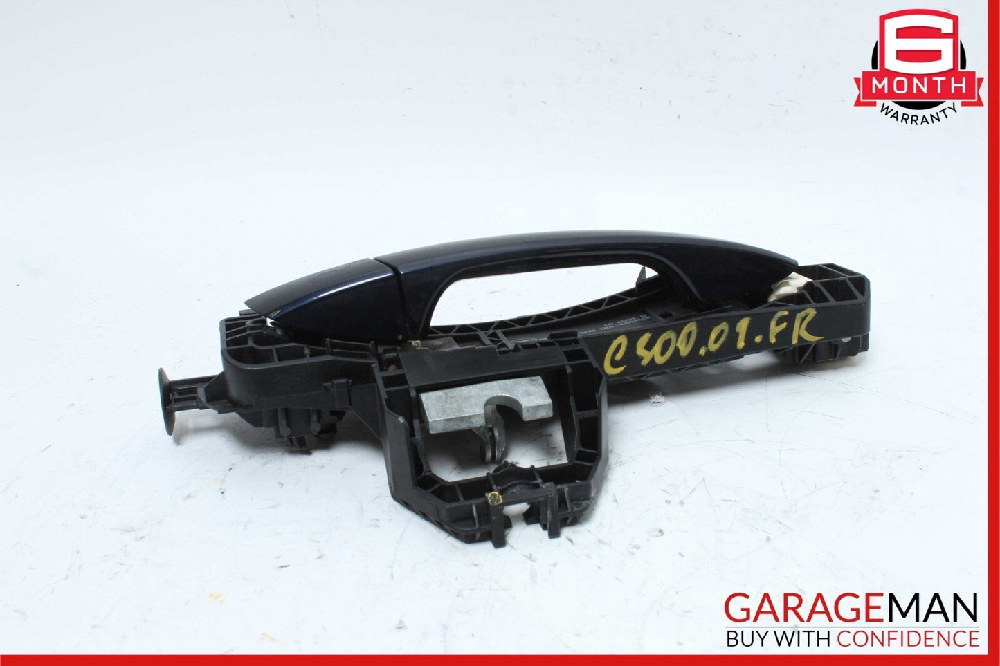 08-14 Mercedes W204 C250 C300 C350 Right Side Exterior Door Handle Blue OEM