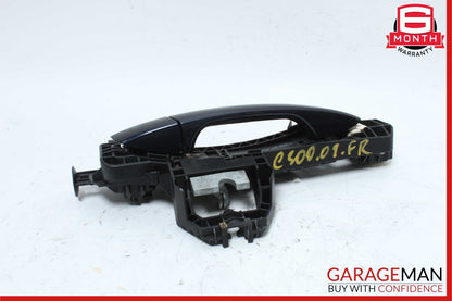 08-14 Mercedes W204 C250 C300 C350 Right Side Exterior Door Handle Blue OEM