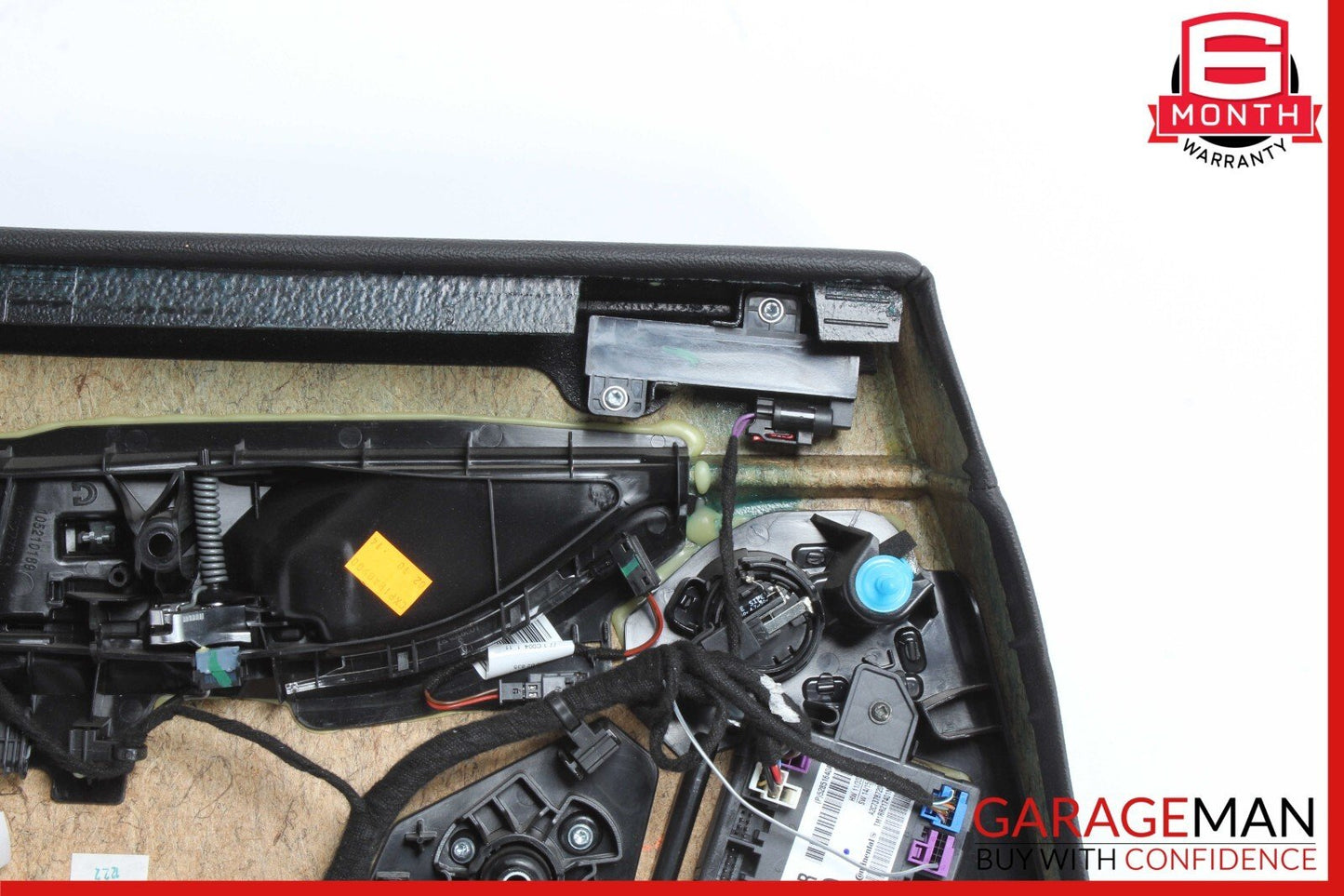 14-17 Maserati Ghibli Rear Right Side Interior Door Trim Panel Cover Black OEM
