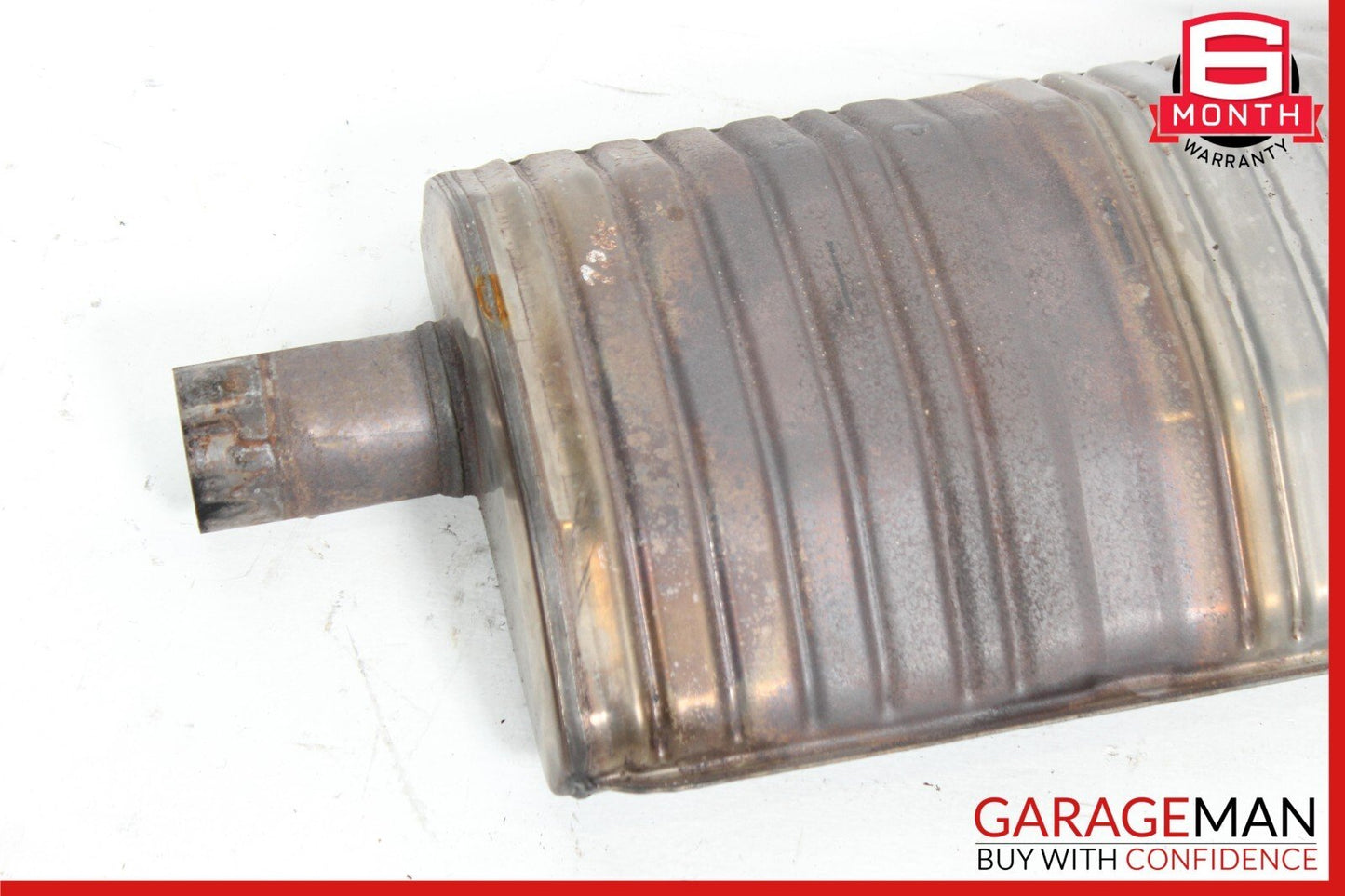 17-20 Audi A4 2.0L Exhaust System Front Resonator Muffler Pipe OEM