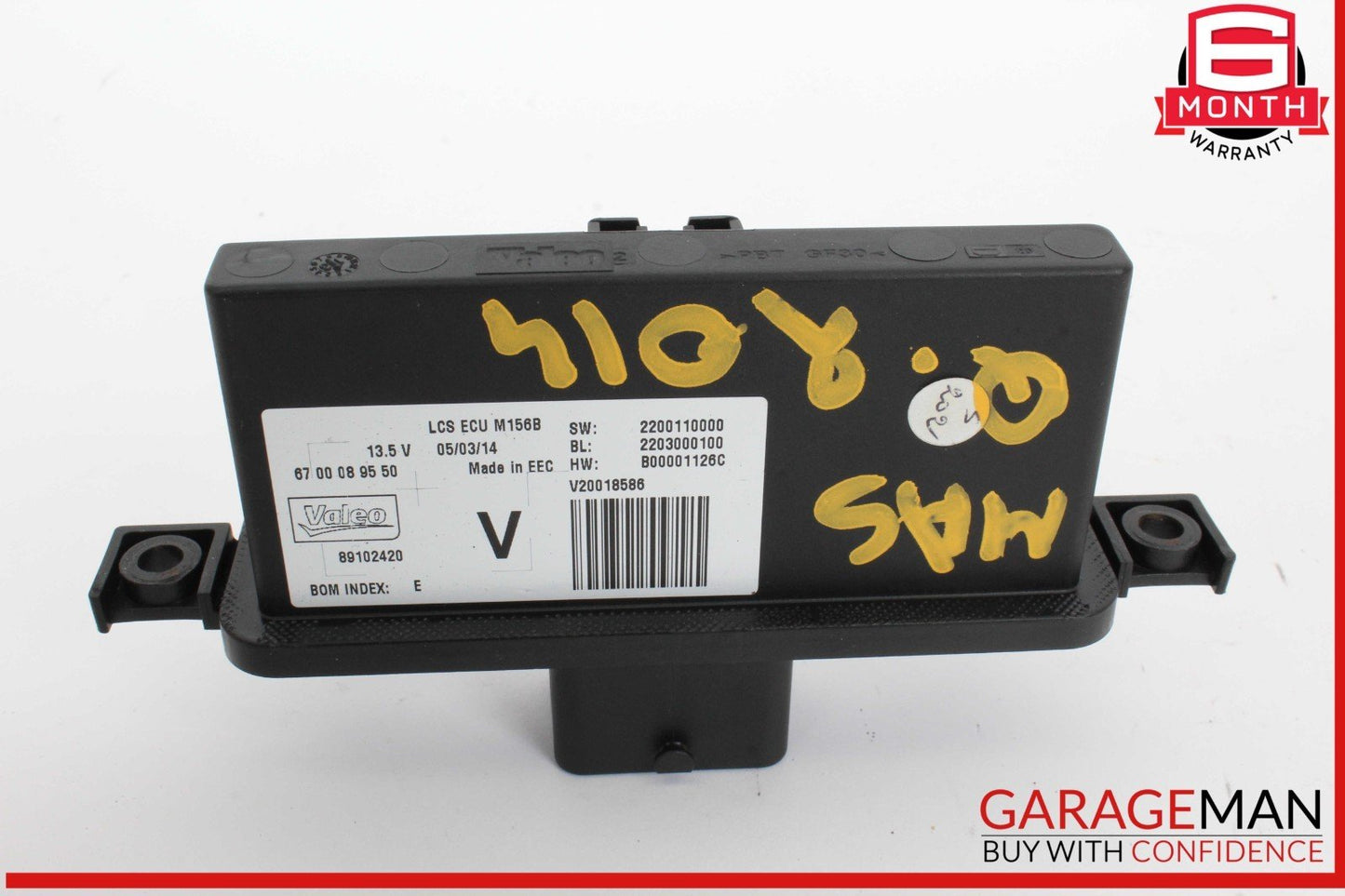 14-17 Maserati Quattroporte M156 Headlight Head Light Lamp Control Module OEM