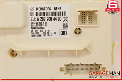 10-17 Mercedes W207 E400 E550 Rear Window Regulator Control Module Unit OEM