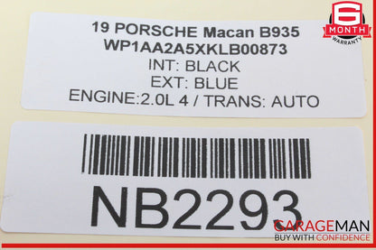 15-24 Porsche Macan 95B Rear Left Driver Side Door Window Regulator Motor OEM