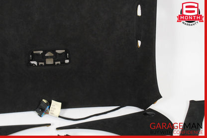 03-13 Maserati Quattroporte M139 Roof Headliner Pillar Set Trim Suede OEM