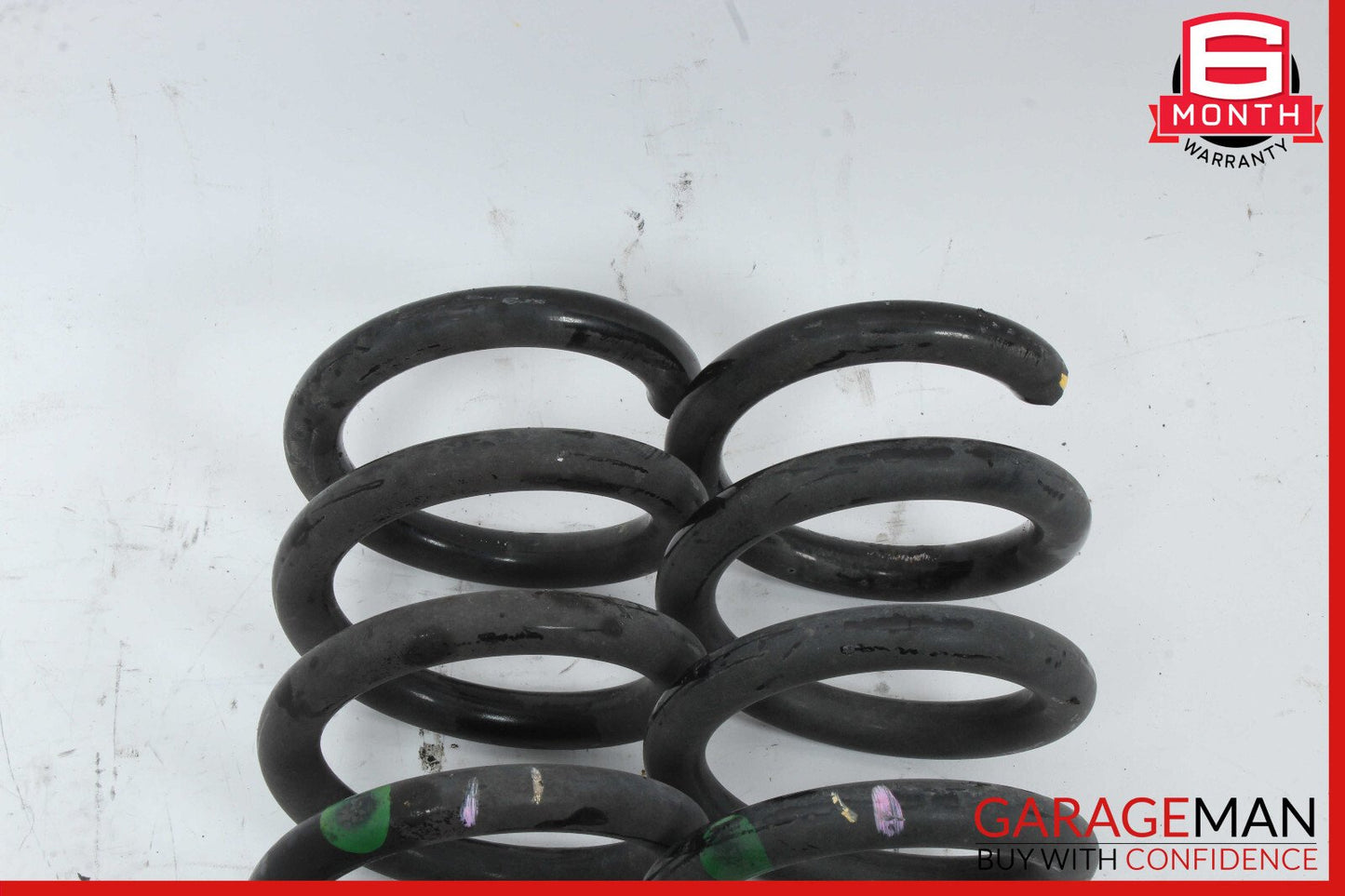 15-20 Mercedes W205 C300 Rear Right & Left Side Shock Absorber Coil Spring Set